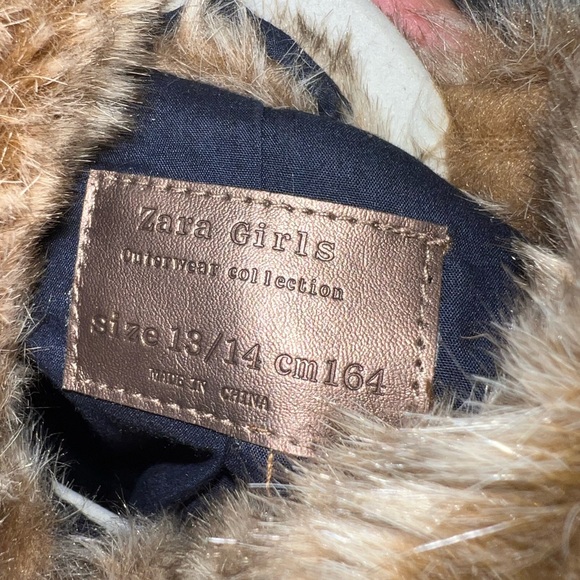 Zara Girls Fur Vest - Picture 5 of 6